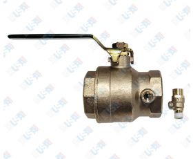 1 1/4" Tapped Ball Valve