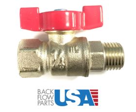 1/4" x 1/4" Test Cock w/ Handle