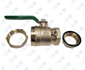 2" Tapped Union Ball Valve