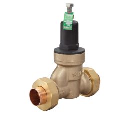 1 1/4" - LFN45B-L-DU-S - PRV w/  Double Union Sweat Connections