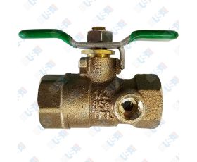 1/2" Tapped Ball Valve