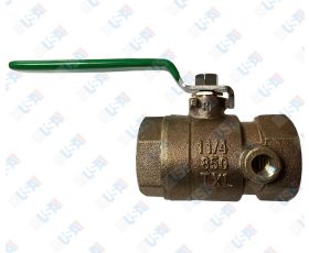 1 1/4" Tapped Ball Valve