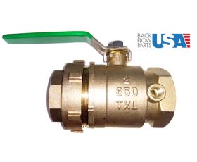 1 1/2" Tapped Union Ball Valve