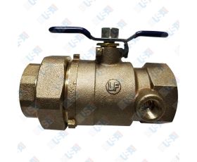 1/2" Tapped Union Ball Valve