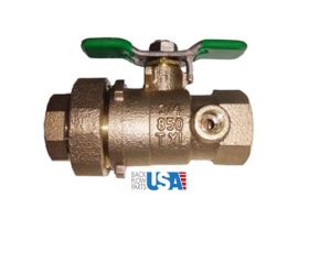 3/4" Tapped Union Ball Valve