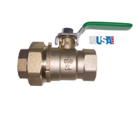 1" Non-Tapped Union Ball Valve