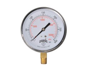 3 1/2" Line Pressure Gauge