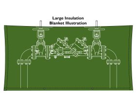 Large R19 Insulated Blanket