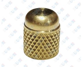 1/4" Knurled Flare Cap