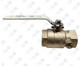 1 1/2" Tapped Ball Valve