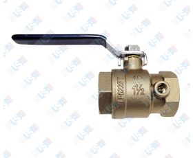  11/2" Tapped Ball Valve